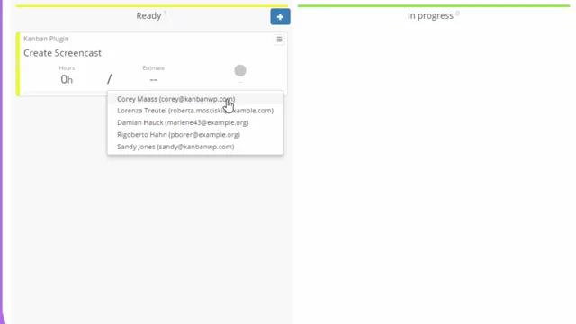 screenshot of Kanban for WordPress